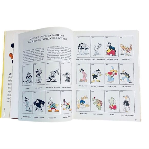 Mickey Mouse Cartoon Compilation Book -Vintage - Picture 7 of 10